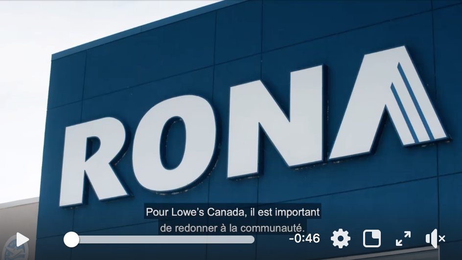 Lowe’s Canada Heroes campaign