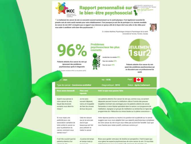 Journée mondiale du cancer du rein 2021