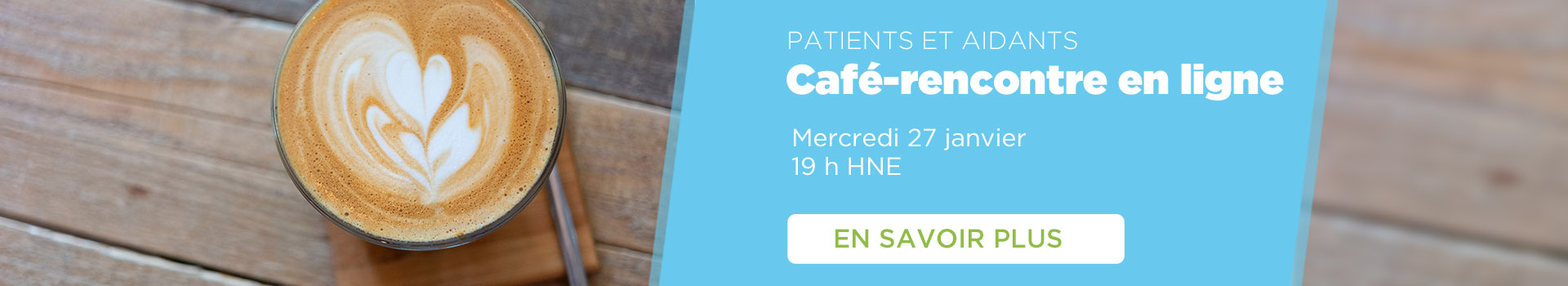 Cancer du rein Canada - Café rencontre pour les patients et les aidants