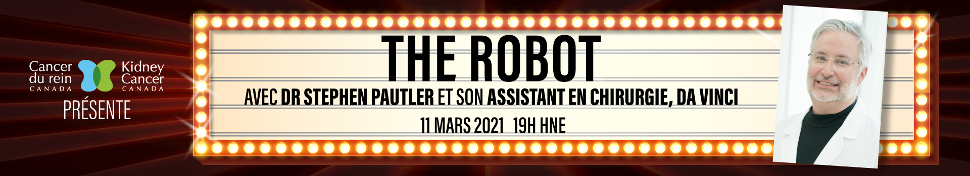 Webinaire au sujet de la chirurgie assitée par robot