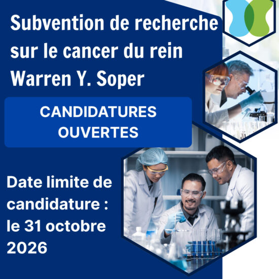 Subvention de recherche sur le cancer du rein Warren Y. Soper